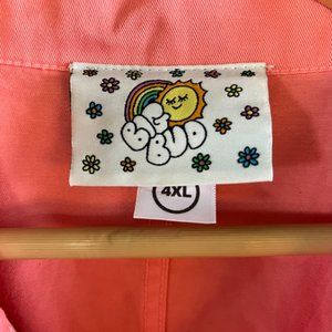 Big Bud Press Long Sleeve Jumpsuit 4XL in Pink Flamingo